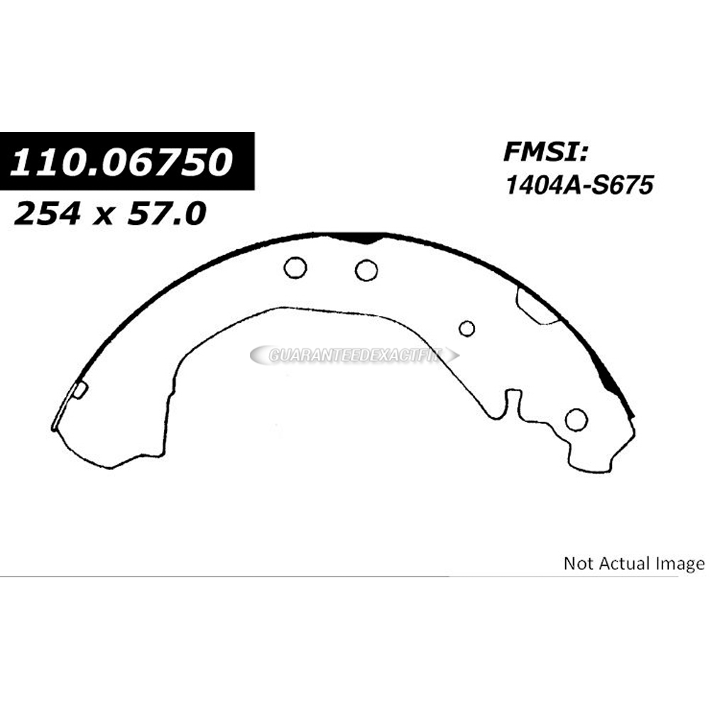 chevrolet Tahoe Brake Shoe Set 