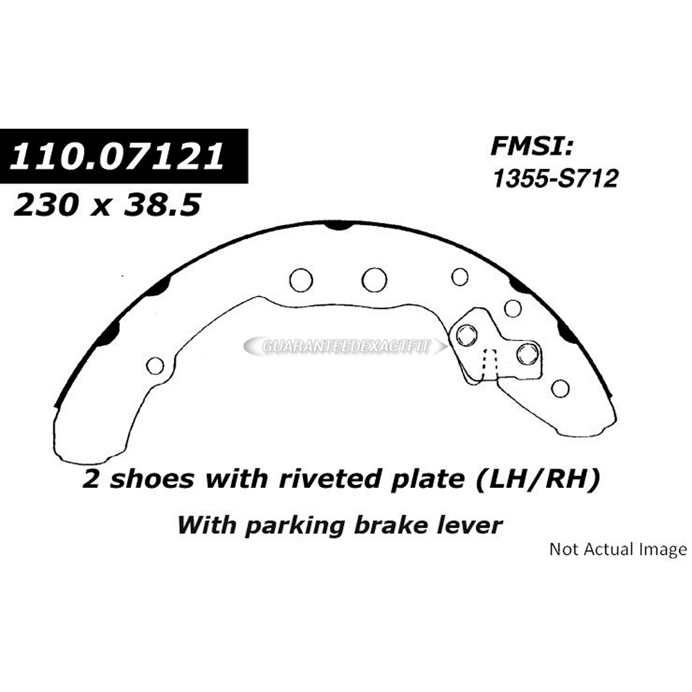  volkswagen  Brake Shoe Set 