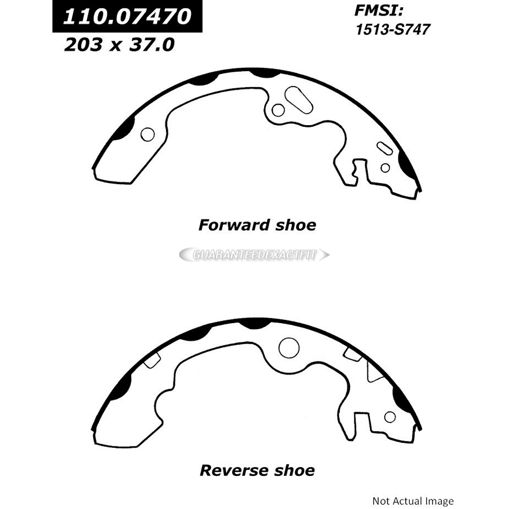  ford Focus Brake Shoe Set 