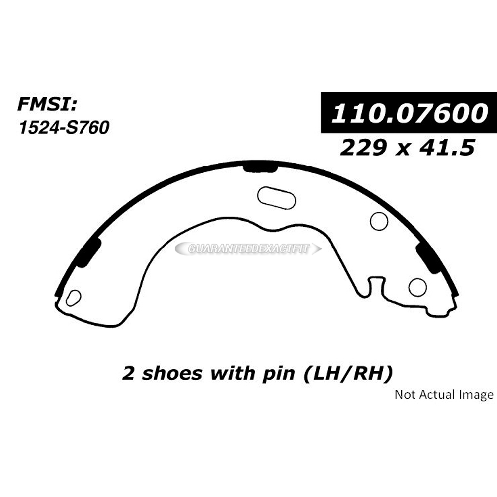  ford Escape Brake Shoe Set 
