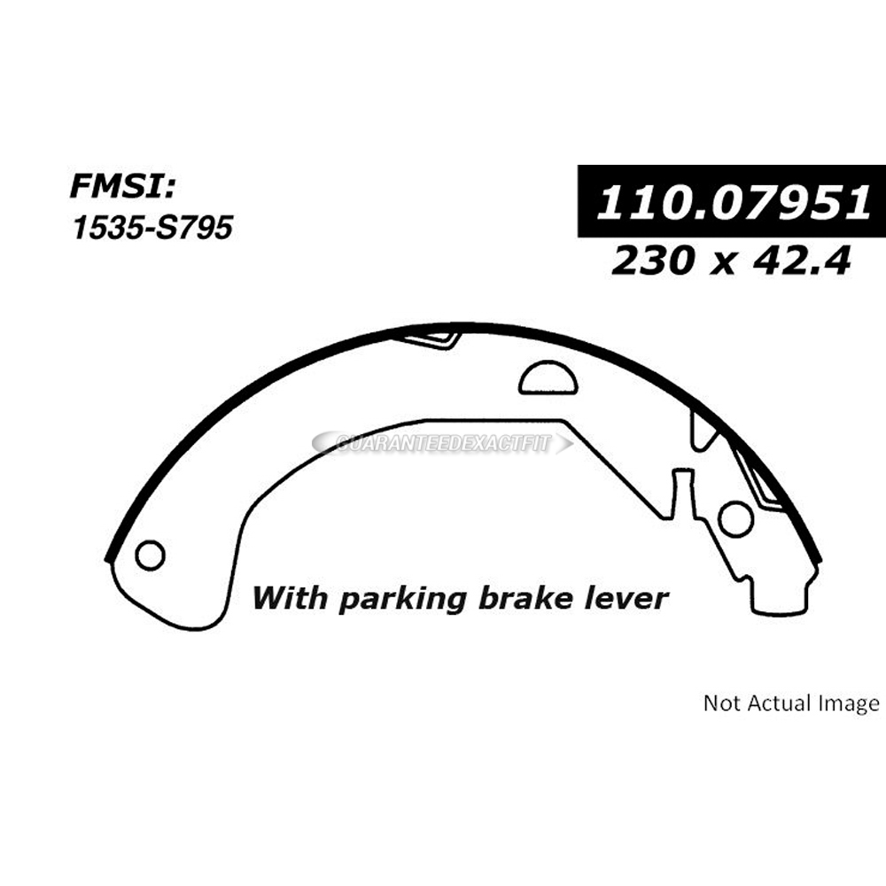  chevrolet HHR Brake Shoe Set 