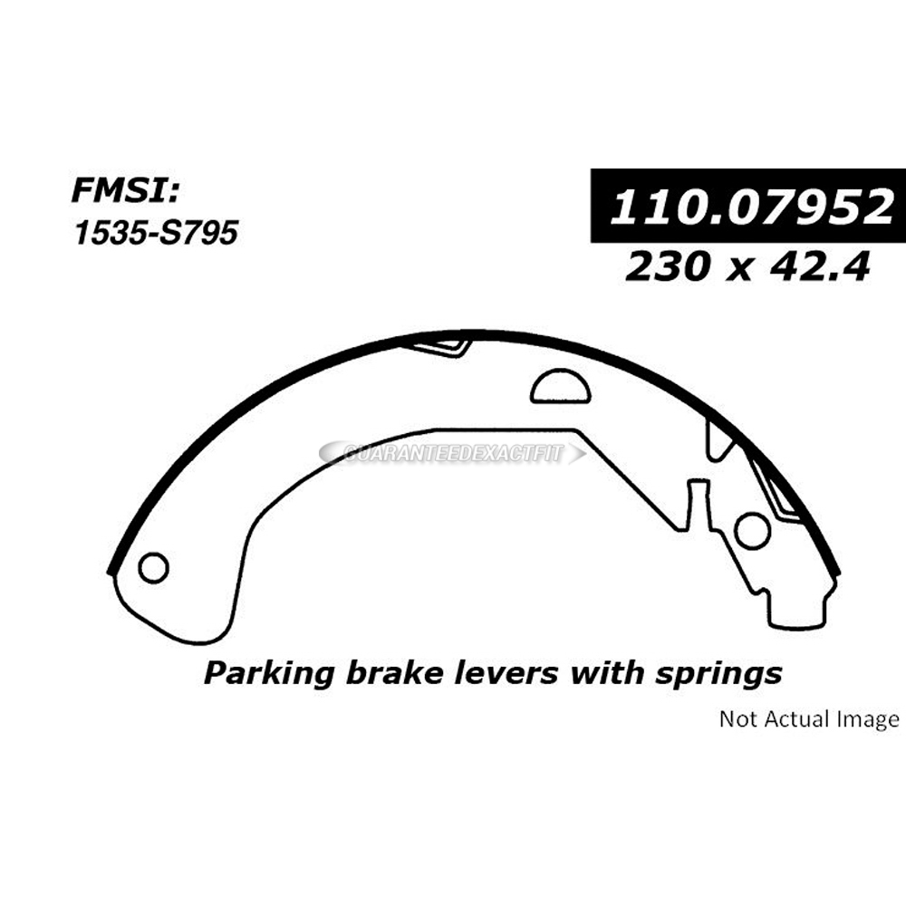  chevrolet Malibu Brake Shoe Set 