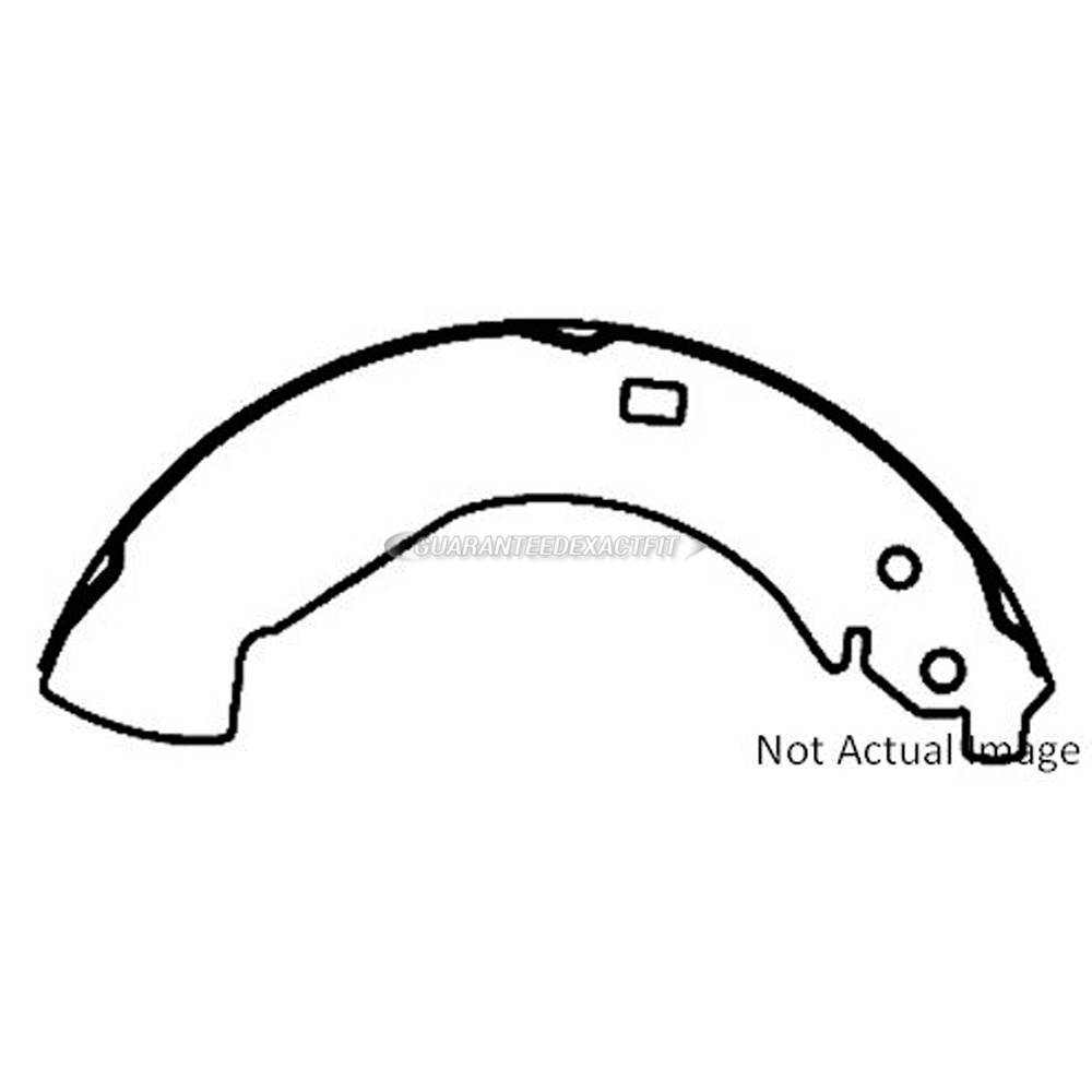  chevrolet Silverado 1500 Brake Shoe Set 