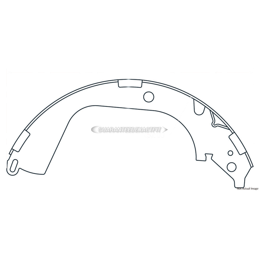  chevrolet Colorado Brake Shoe Set 
