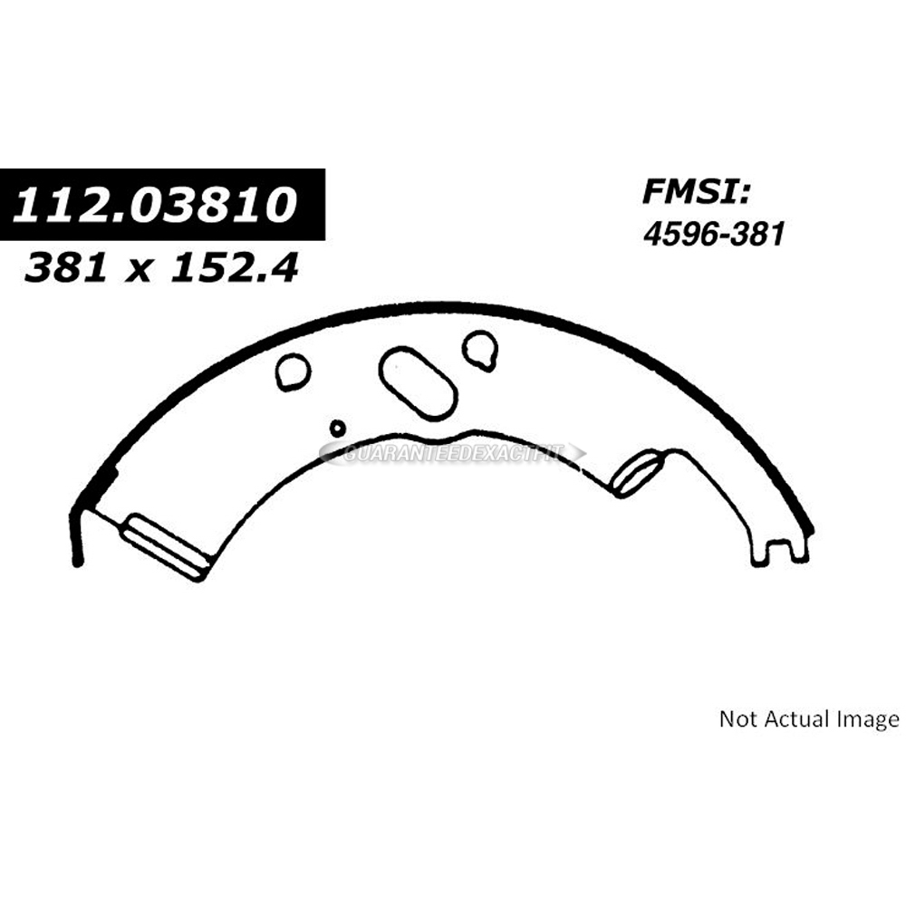  ford L900 Brake Shoe Set 