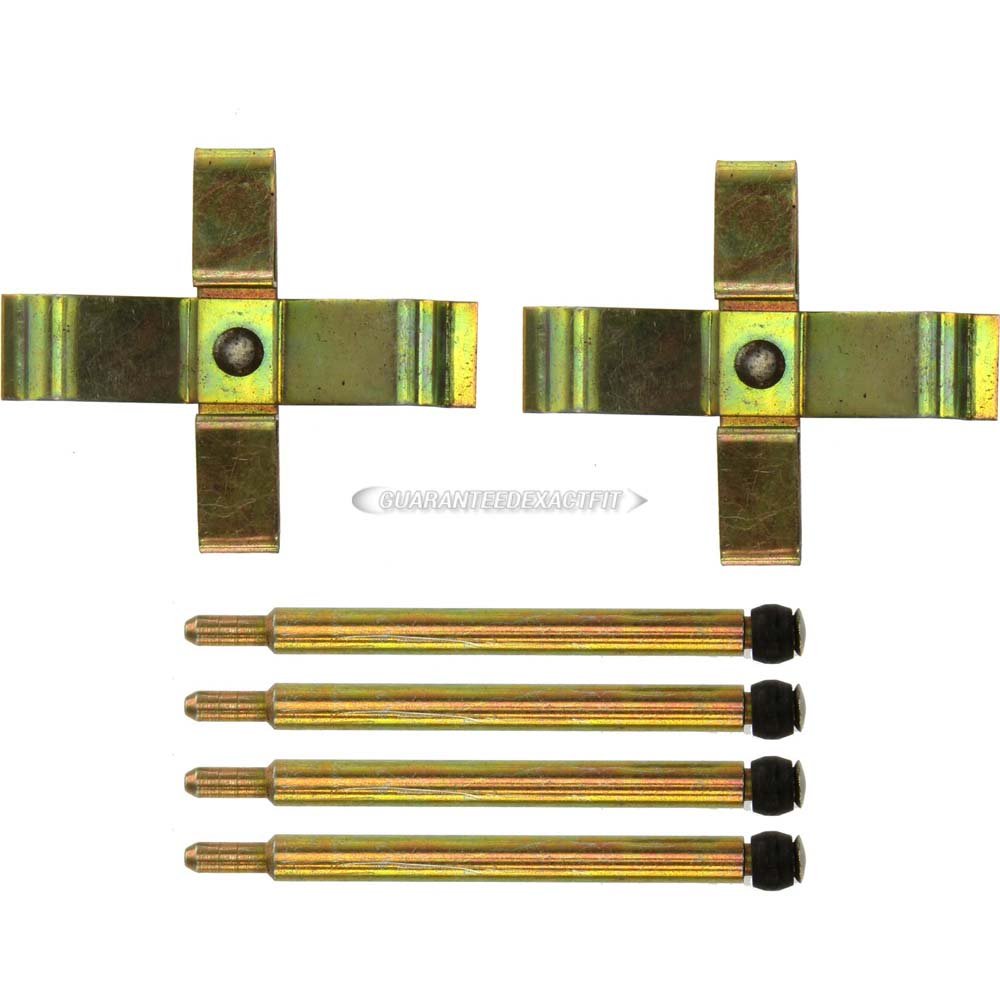  volkswagen 412 Disc Brake Hardware Kit 