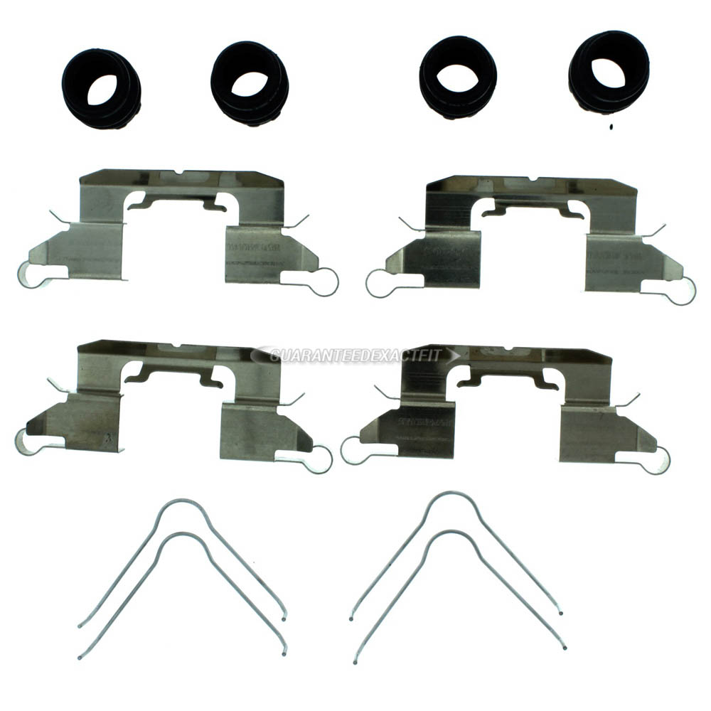  nissan Versa Note Disc Brake Hardware Kit 