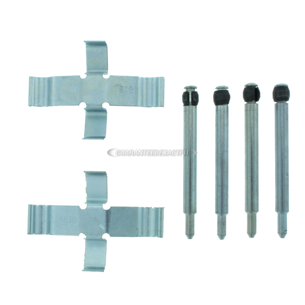  volkswagen Fastback Disc Brake Hardware Kit 