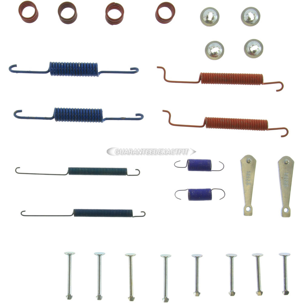  volkswagen Cabriolet Drum Brake Hardware Kit 