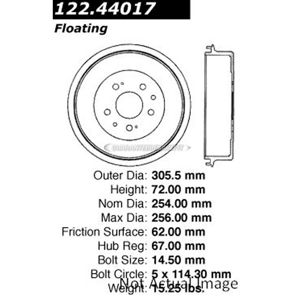  toyota  Brake Drum 