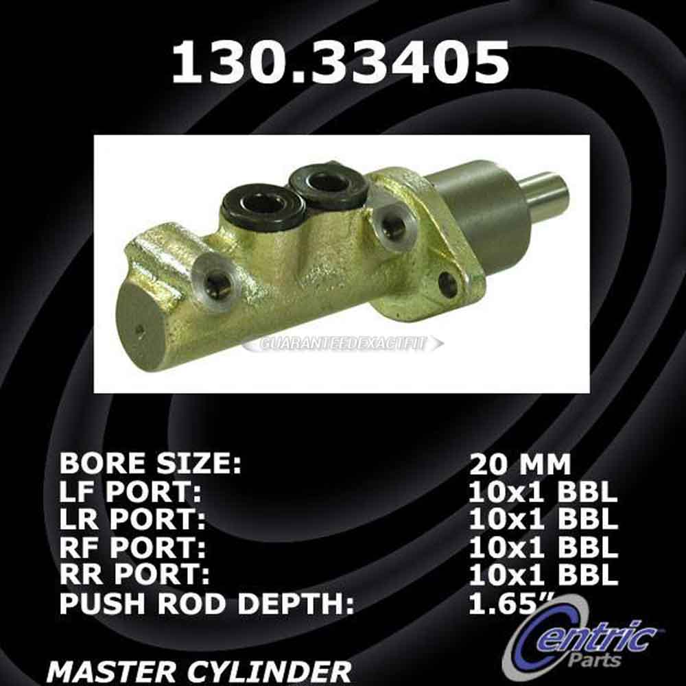  volkswagen Cabriolet Brake Master Cylinder 