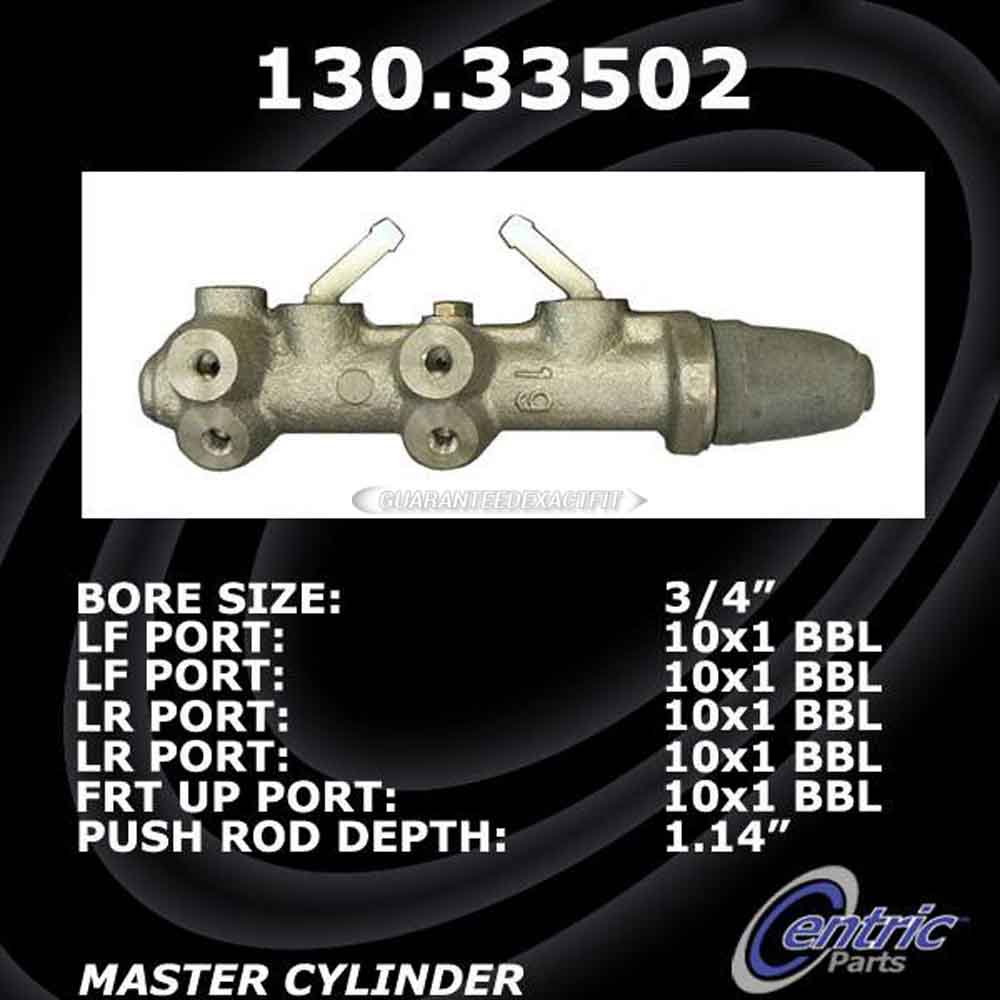  volkswagen Thing Brake Master Cylinder 