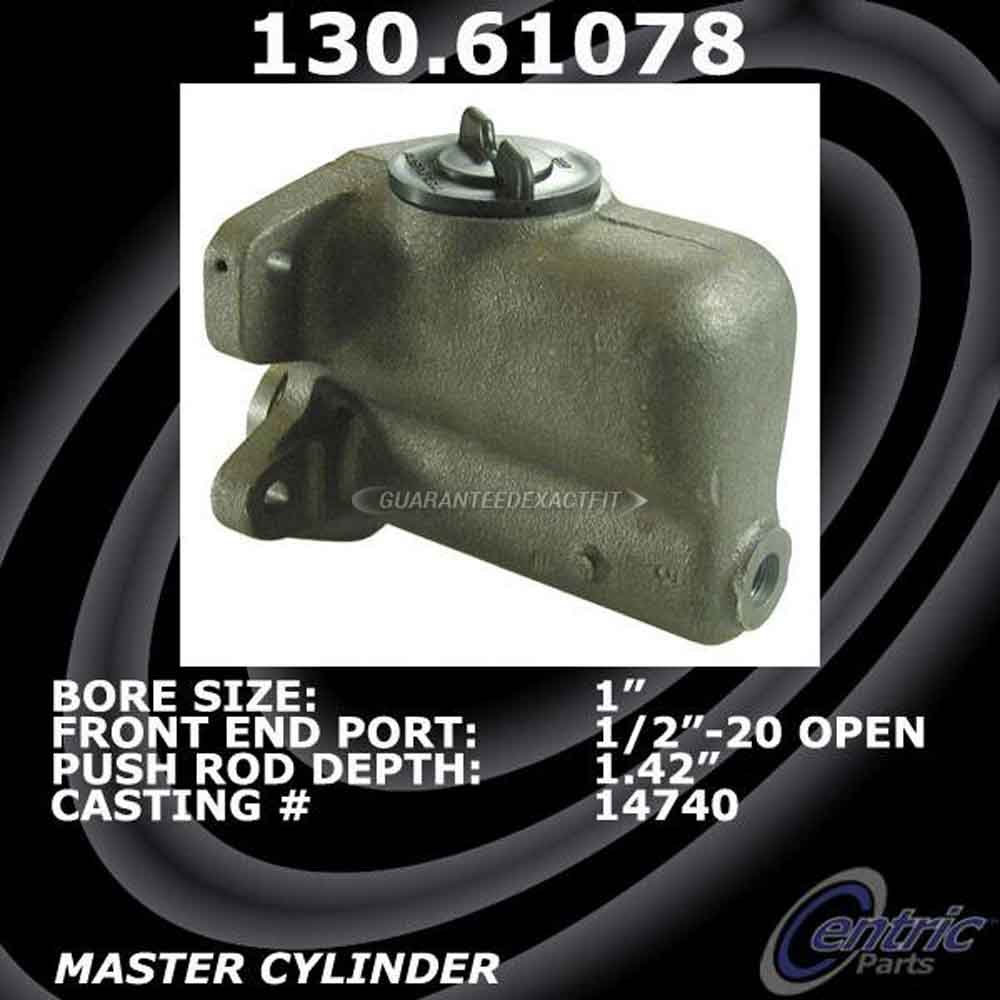  ford Custom 300 Brake Master Cylinder 