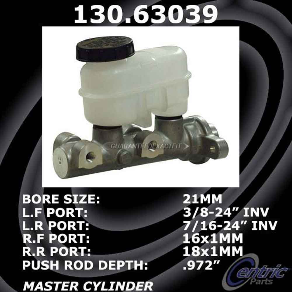  dodge Neon Brake Master Cylinder 