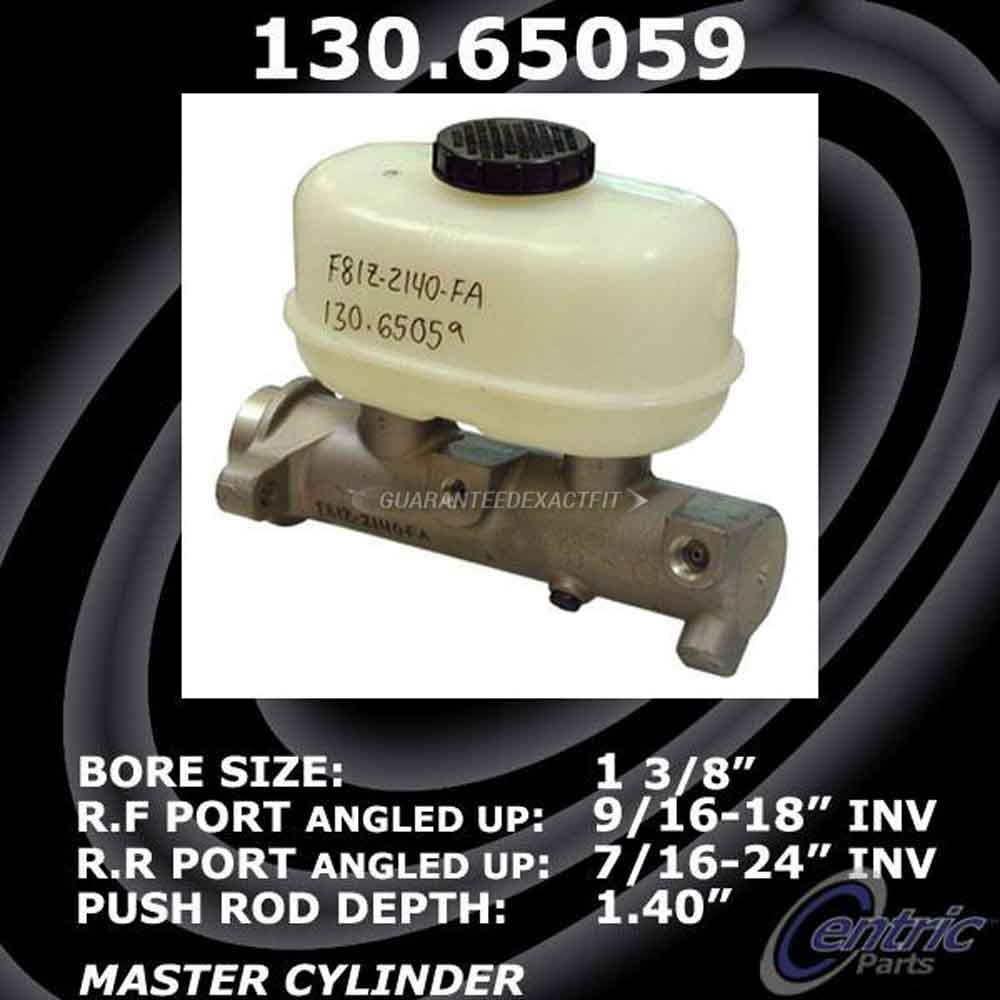  ford E 550 Econoline Super Duty Brake Master Cylinder 