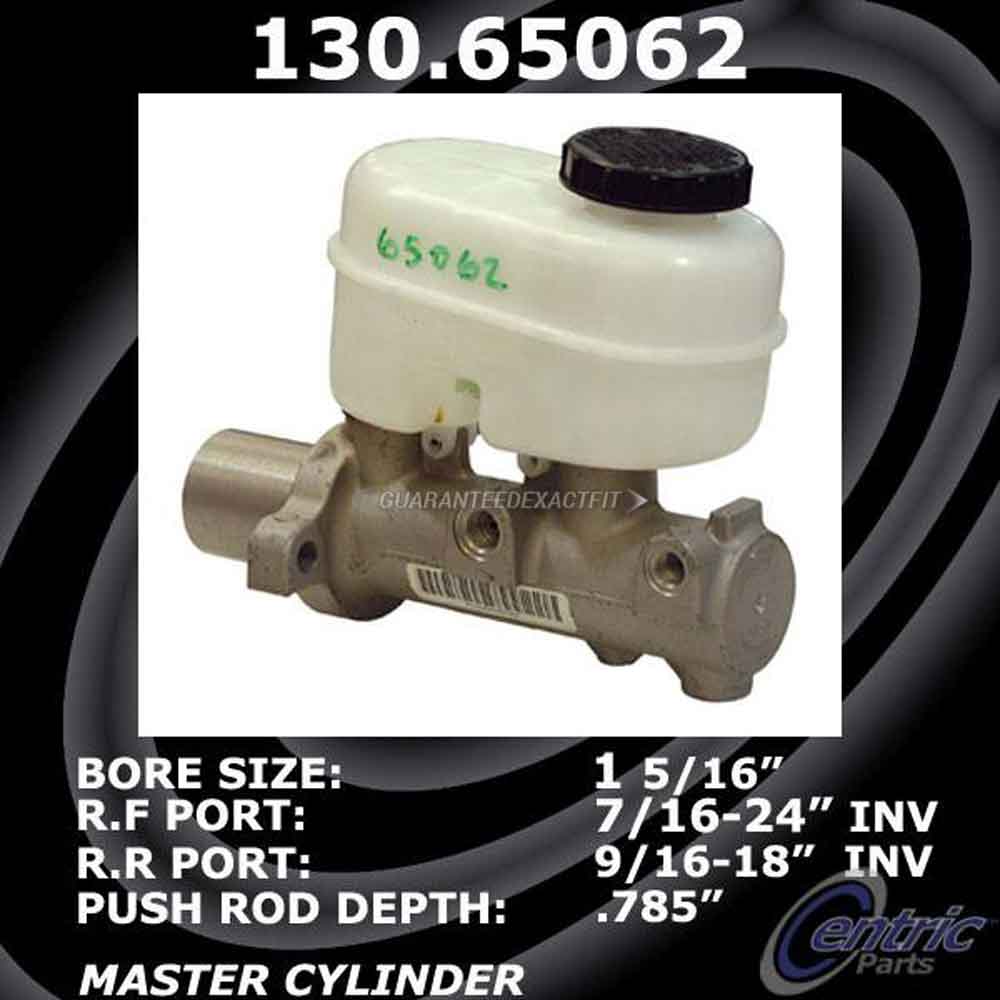  ford E 450 Econoline Super Duty Brake Master Cylinder 