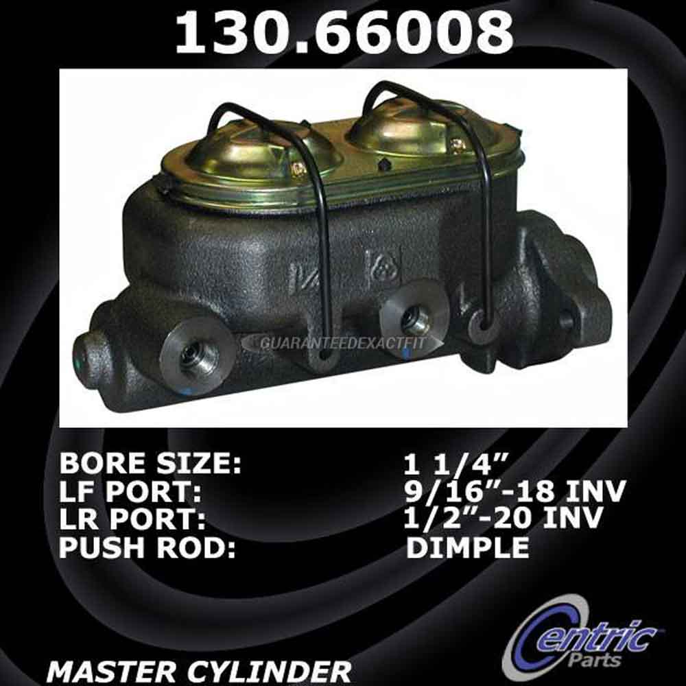  gmc P2500 Brake Master Cylinder 