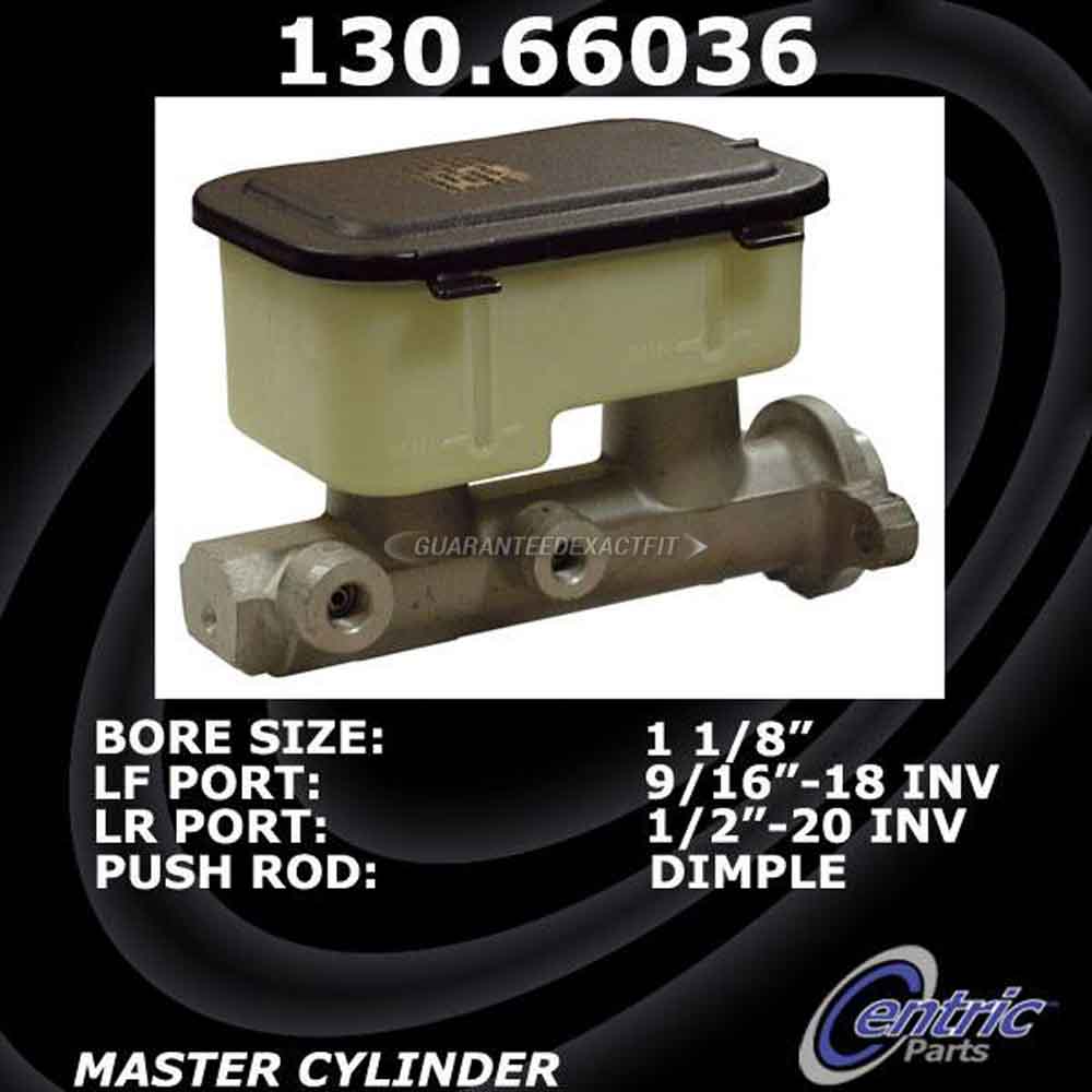  gmc Savana 1500 Brake Master Cylinder 
