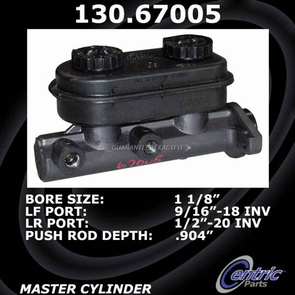  dodge B2500 Brake Master Cylinder 