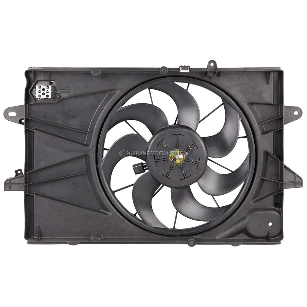  gmc Terrain Cooling Fan Assembly 