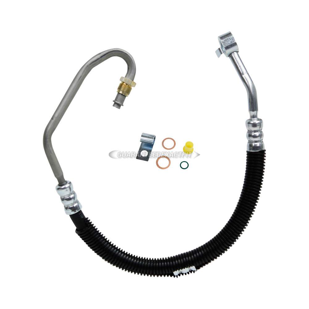  volkswagen Touareg Power Steering Pressure Line Hose Assembly 