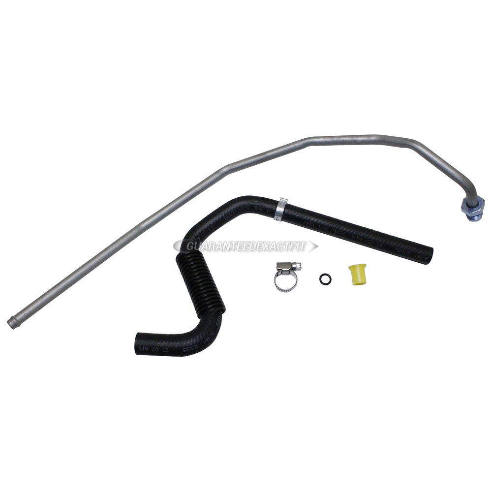  volkswagen Cabrio Power Steering Return Line Hose Assembly 