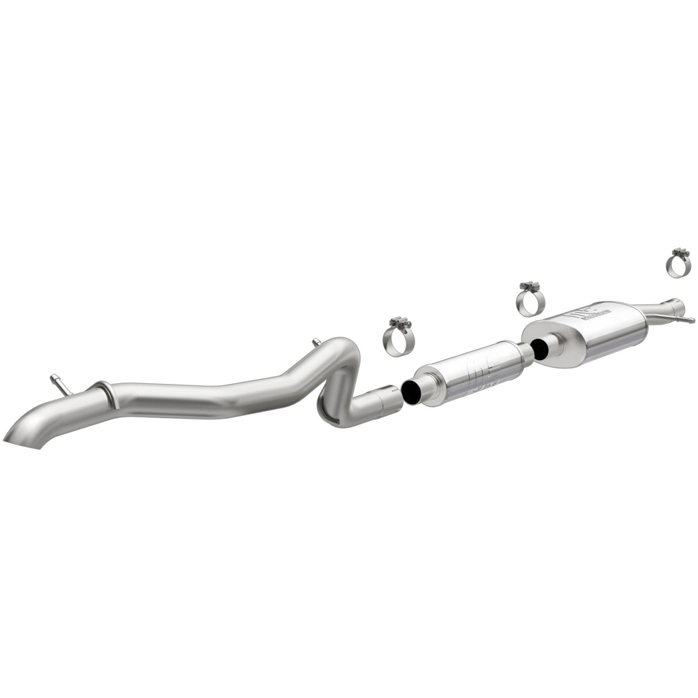  jeep Wrangler JK Cat Back Performance Exhaust 