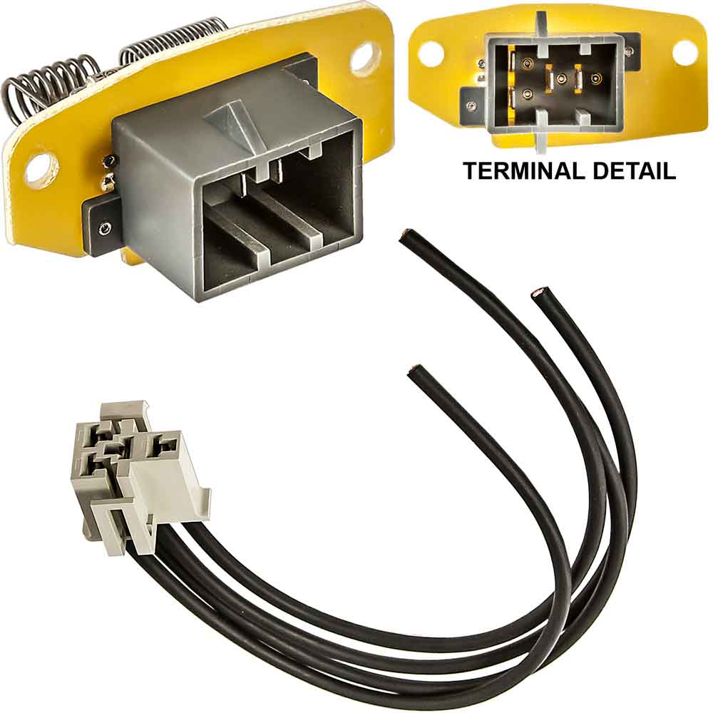 ford Bronco HVAC Blower Motor Resistor 