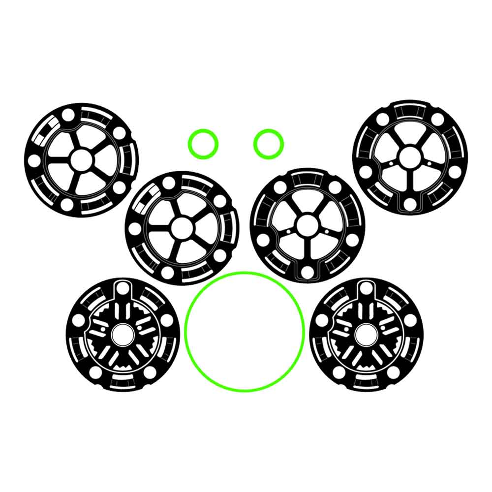  ford Bronco II A/C Compressor Gasket Kit 