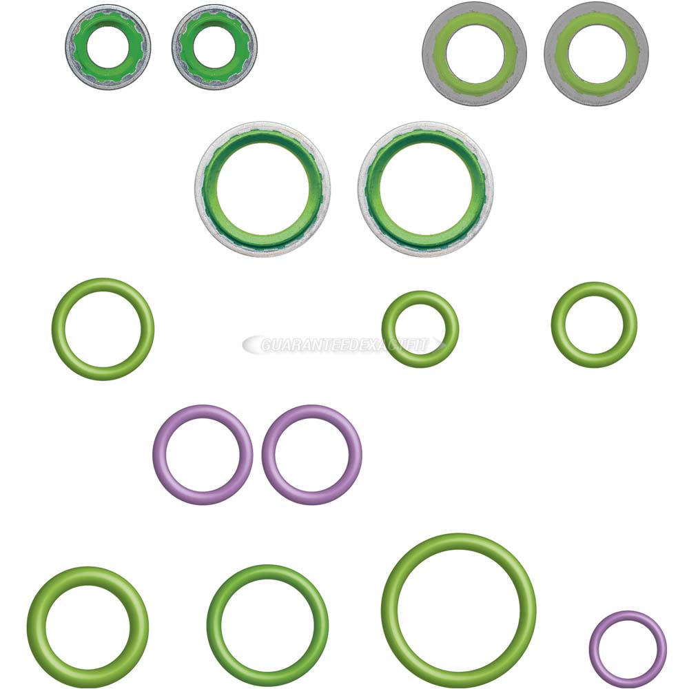  bmw 650i Gran Coupe A/C System O-Ring and Gasket Kit 
