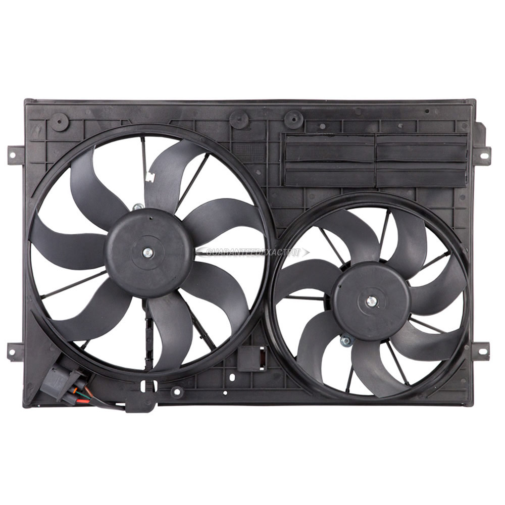  volkswagen Golf R Cooling Fan Assembly 