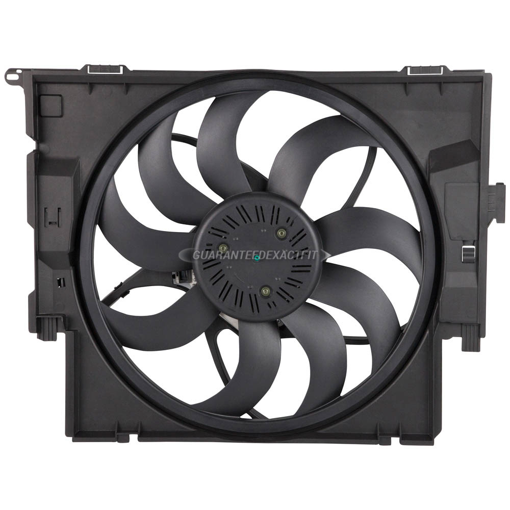  bmw ActiveHybrid 3 Cooling Fan Assembly 