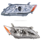 2007 Toyota Camry Headlight Assembly Pair 1