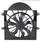 1992 Toyota Tercel Cooling Fan Assembly 1