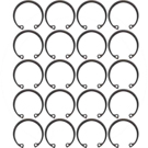 1980 Chevrolet C10 Suburban A/C Compressor Snap Ring 1